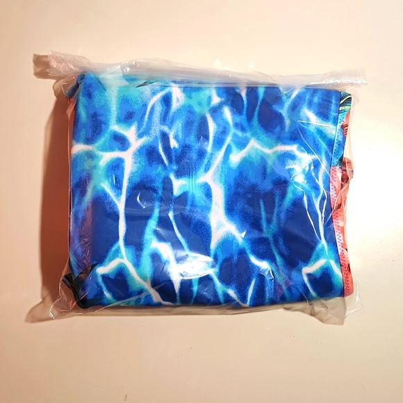 ❤️NWT VINTAGE TORRID SWIM BOTTOM BRIEF FLORAL WATER REVERSIBLE PLUS SIZE 2X - Picture 4 of 9